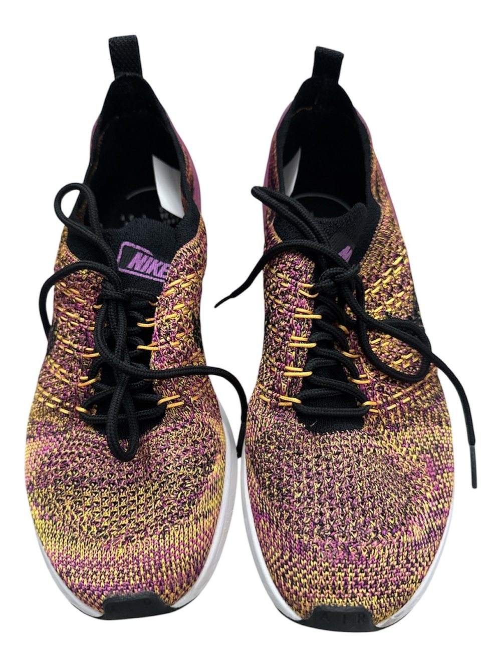 Nike Women’s Flyknit Sneakers - Pink, Yellow & Black